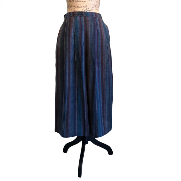 Handmade Causal Chic Side-Buttoned Full A-Line Skirt - Picture 11 of 15